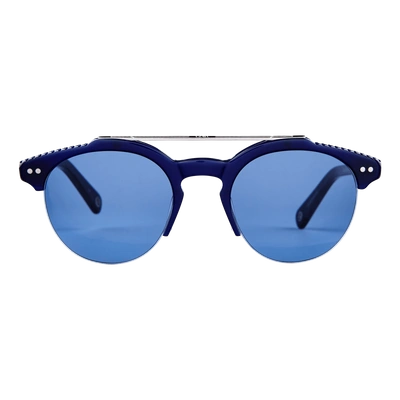 Shop Vilebrequin Unisex Sunglasses Blue Mono