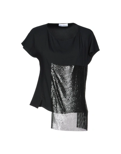 Shop Paco Rabanne Blouse In Black