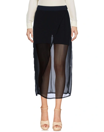 Shop Silent Damir Doma 3/4 Length Skirts In Black