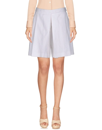 Shop Ermanno Scervino Knee Length Skirts In White
