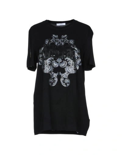 Shop Versace T-shirt In Black