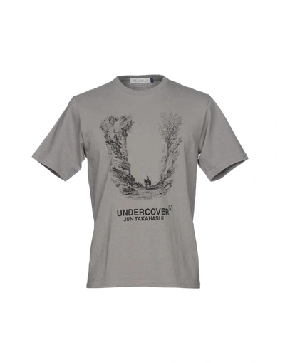 Shop Undercover T-shirts In Light Grey