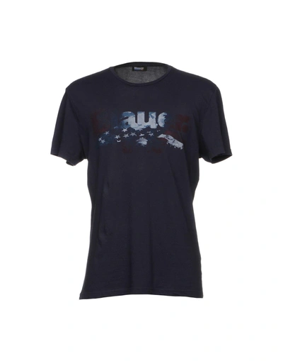 Shop Blauer Man T-shirt Midnight Blue Size Xxl Cotton