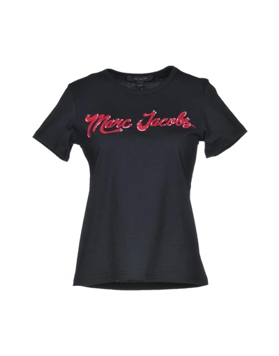 Shop Marc Jacobs T-shirts In Black