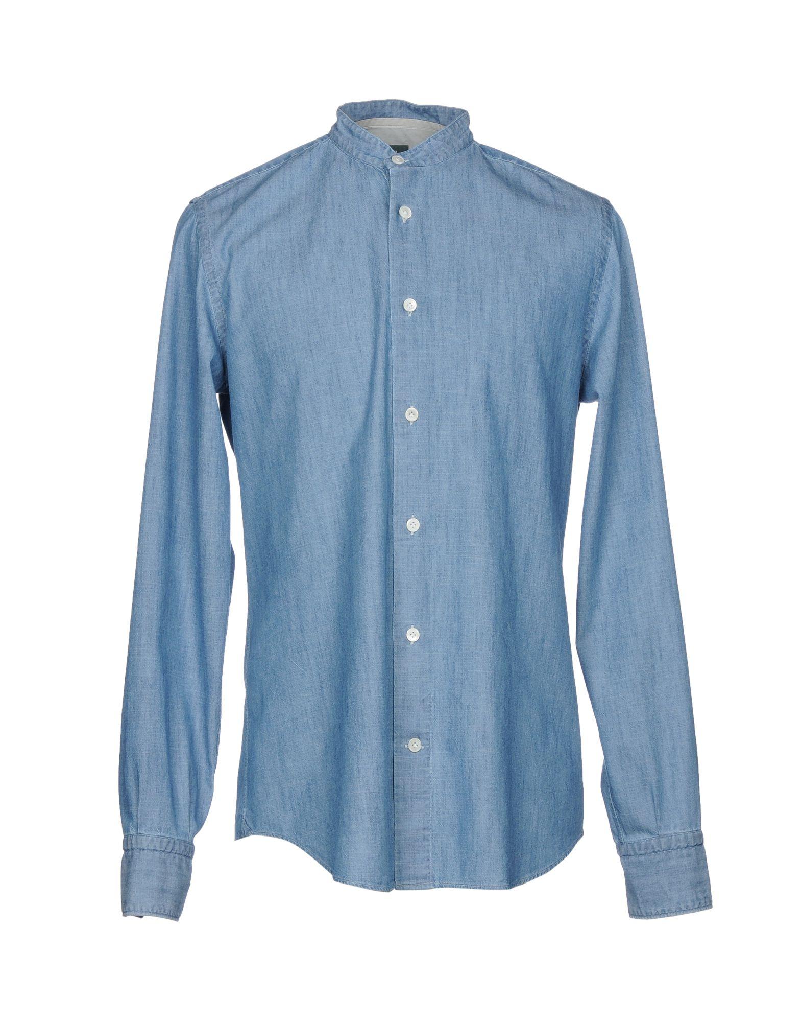 eleventy denim shirt