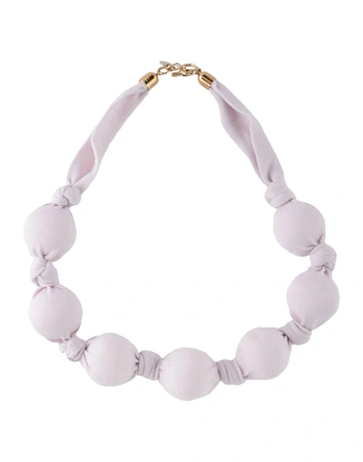 Shop Liviana Conti Necklace In Light Pink