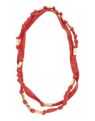 Shop Liviana Conti Necklace In Red