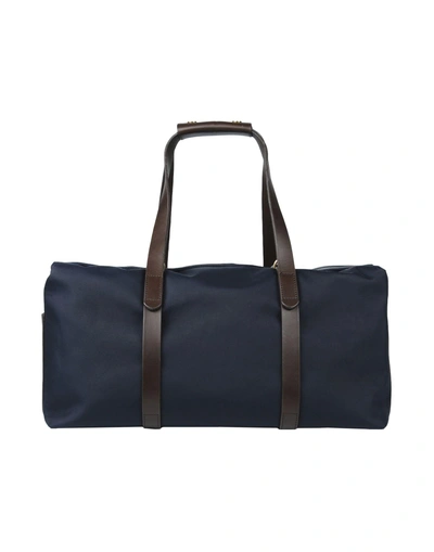 Shop Mismo Travel & Duffel Bag In Dark Blue