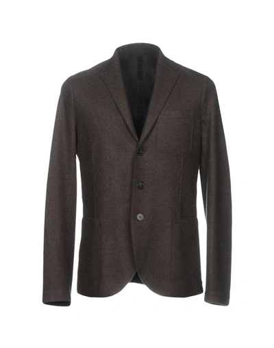 Shop Harris Wharf London Blazer In Lead