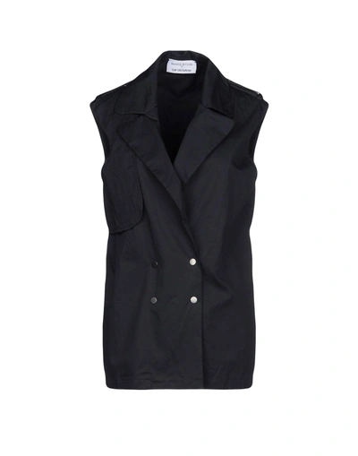 Shop Wanda Nylon Blazer In Dark Blue