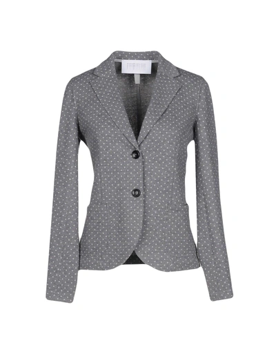 Shop Harris Wharf London Suit Jackets In Grey
