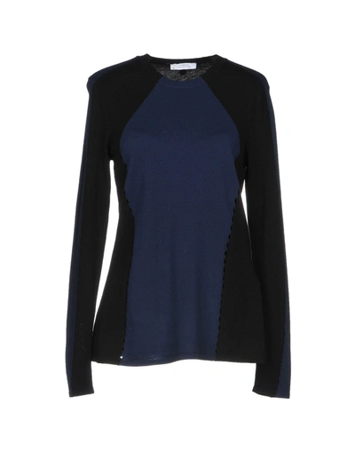 Shop Versace Sweater In Dark Blue