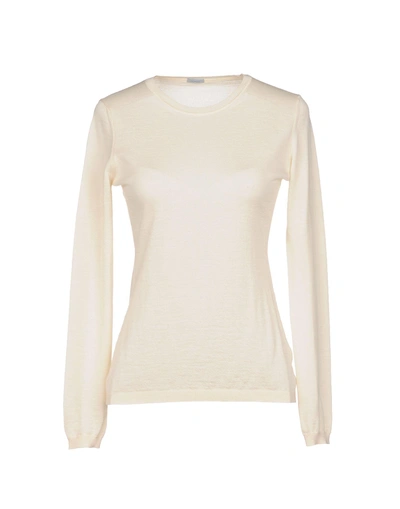 Shop Malo Sweaters In Ivory