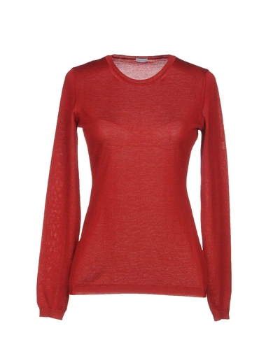 Shop Malo Sweaters In Red