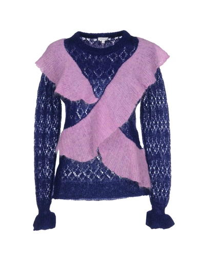 Shop Manoush Sweater In Lilac
