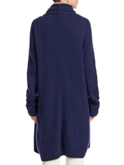 Shop The Row Elado Cashmere Silk Cardigan In Lapis Blue