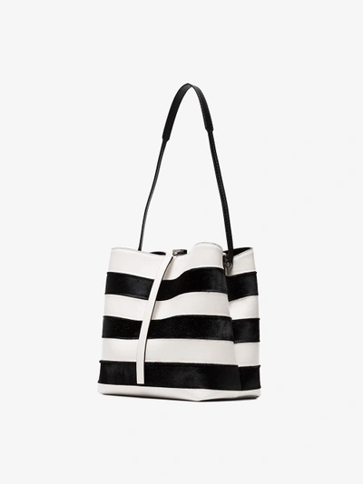 Shop Proenza Schouler Optic White And Black Frame Shoulder Bag