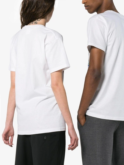 Shop Just A T-shirt Brad Feuerhelm Make Up T-shirt In White