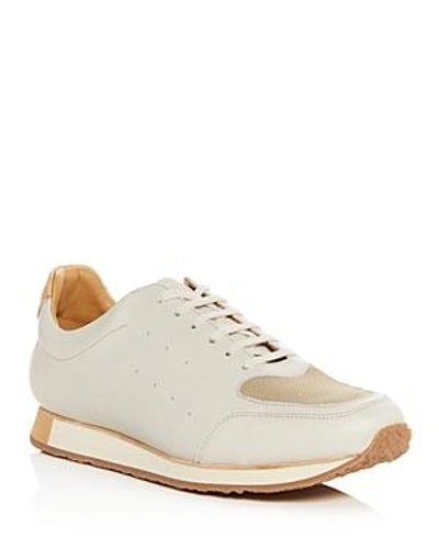 Shop Pairs In Paris Men's No. 21 Leather Lace Up Sneakers - 100% Exclusive In Ivory