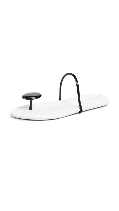 Shop Ipanema Philippe Starck Thing U Iisandals In White/black