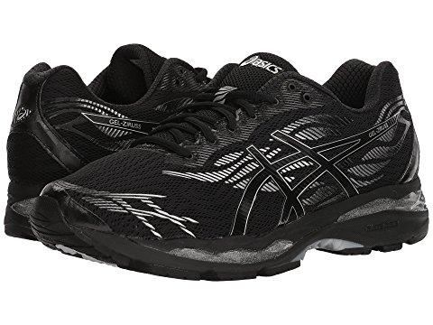 asics black silver