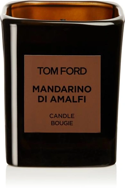 Shop Tom Ford Private Blend Mandarino Di Amalfi Candle, 595g In Brown