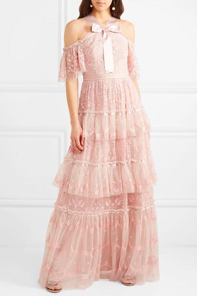 needle and thread blush gown