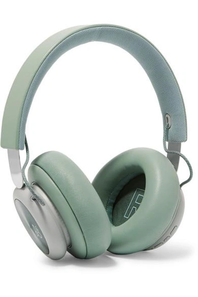 Shop Bang & Olufsen H4 Wireless Leather And Aluminium Headphones In Mint