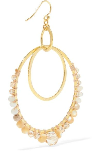 Shop Chan Luu Gold-plated Multi-stone Earrings