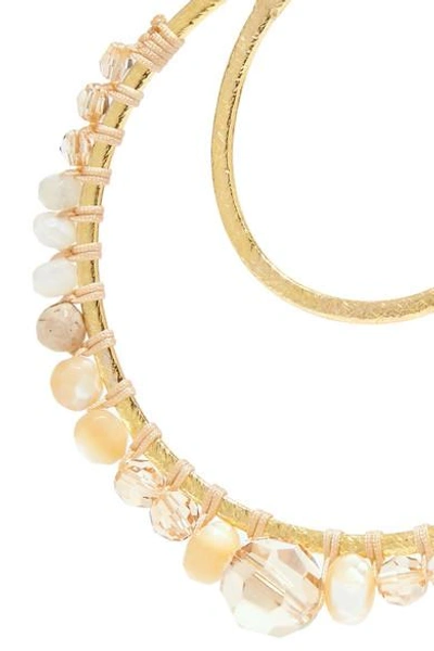 Shop Chan Luu Gold-plated Multi-stone Earrings