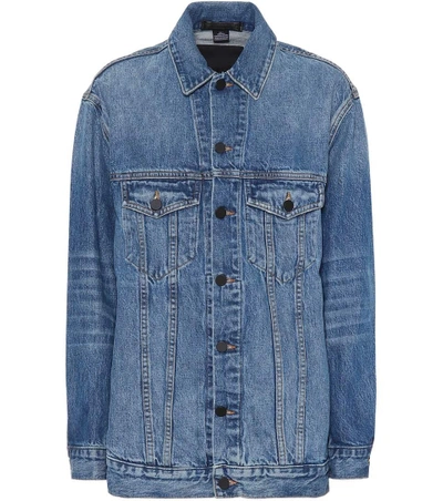 Shop Alexander Wang Oversized Denim Jacket