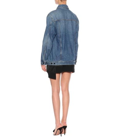 Shop Alexander Wang Oversized Denim Jacket