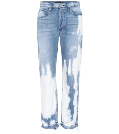 Shop 3x1 W3 Higher Ground Straight Jeans In Blue
