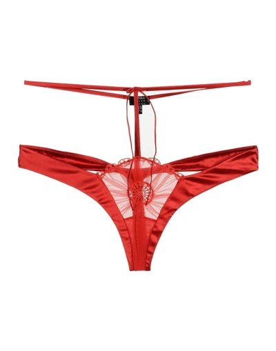 Shop La Perla G-strings In Red