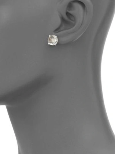 Shop Ippolita Women's Rock Candy Sterling Silver & Clear Quartz Stud Earrings
