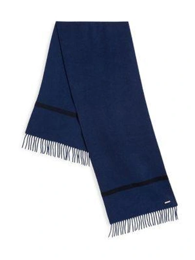 Shop Loro Piana Fringed Cashmere Scarf In Grey