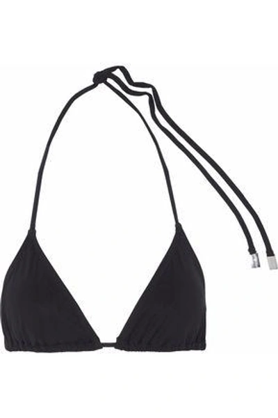 Shop Zimmermann Triangle Bikini Top In Black
