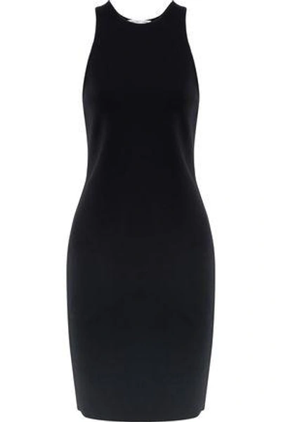 Shop Helmut Lang Woman Neoprene Dress Black