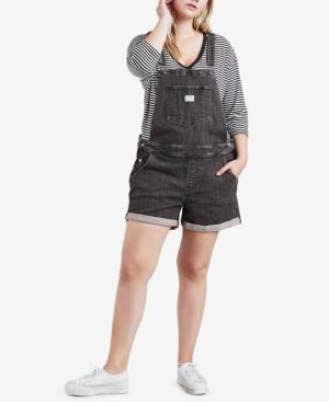 levi plus size overalls