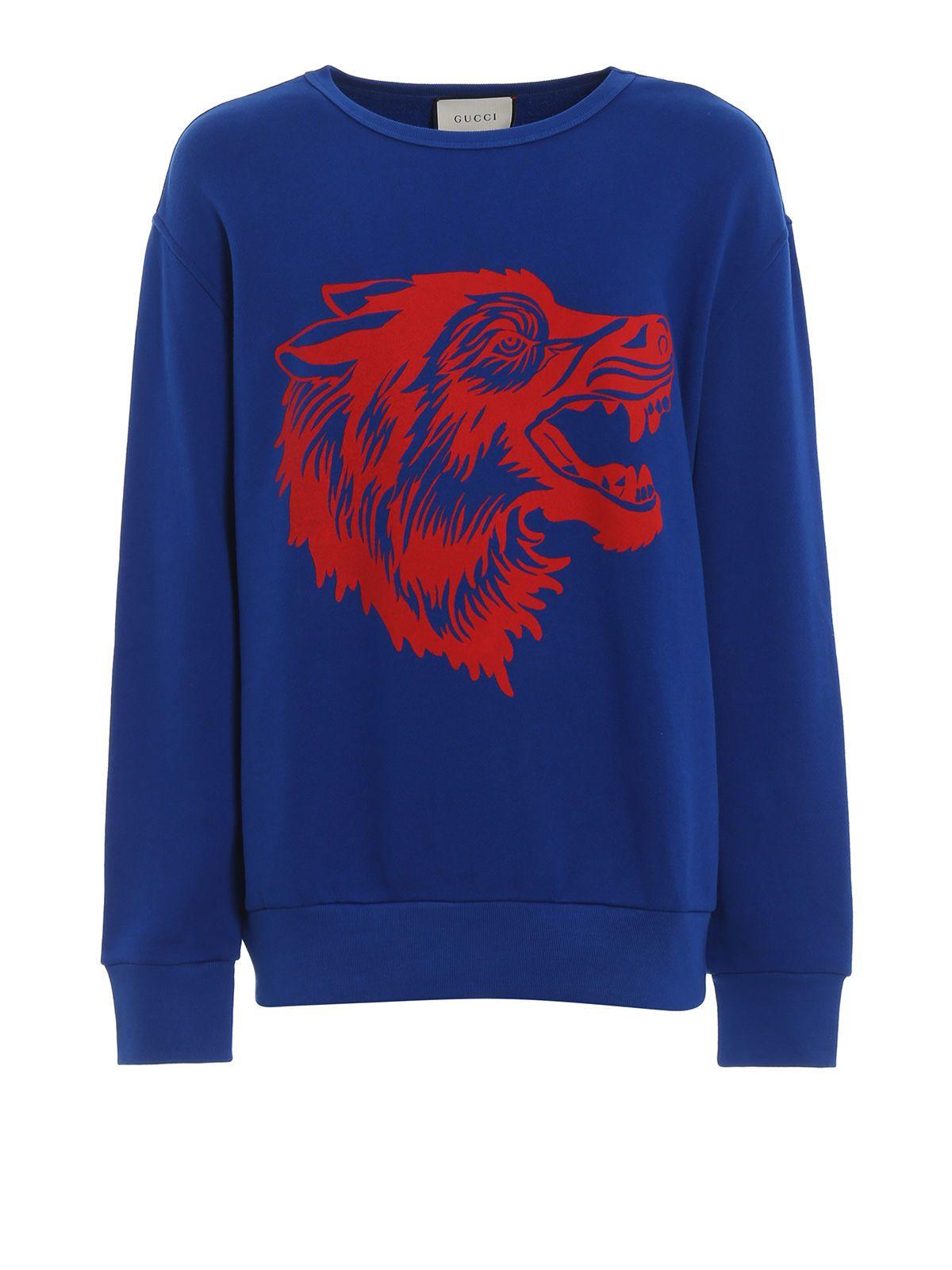 gucci wolf crewneck