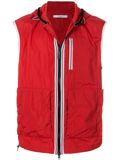 Shop Givenchy Hooded Gilet