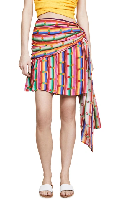 Shop All Things Mochi Roselie Skirt In Rainbow
