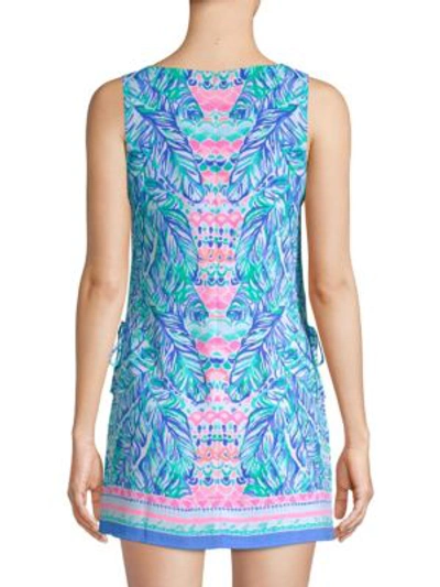 Shop Lilly Pulitzer Donna Printed Romper In Multi Feel The Beet