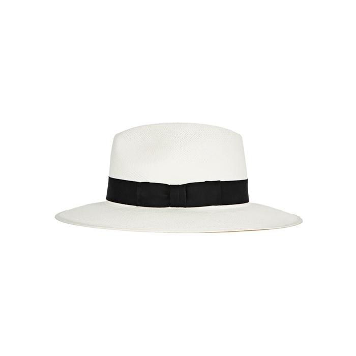 Christys' Hats Classic Ivory Straw Panama Hat In White | ModeSens