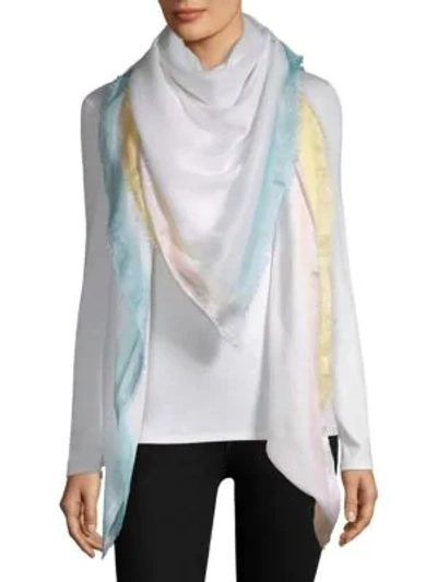 Shop Bajra Contrast Border Scarf In Multi