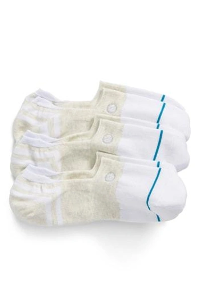 Shop Stance Gamut 3-pack No-show Liner Socks In White
