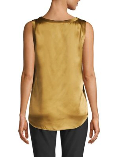 Shop Lafayette 148 Women's Reversible Perla Tank In Raffia