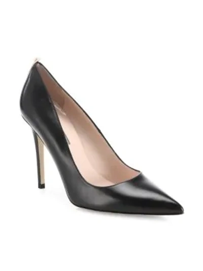 Shop Sjp By Sarah Jessica Parker Fawn Leather Pumps In Black