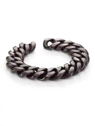 Shop Stephen Webster Ceramic Link Bracelet In Oxblood
