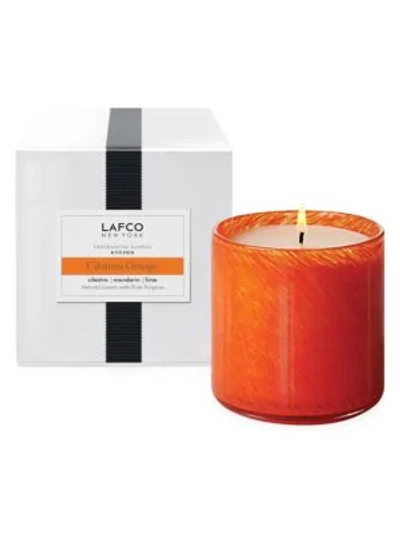 Shop Lafco Cilantro & Orange Glass Candle